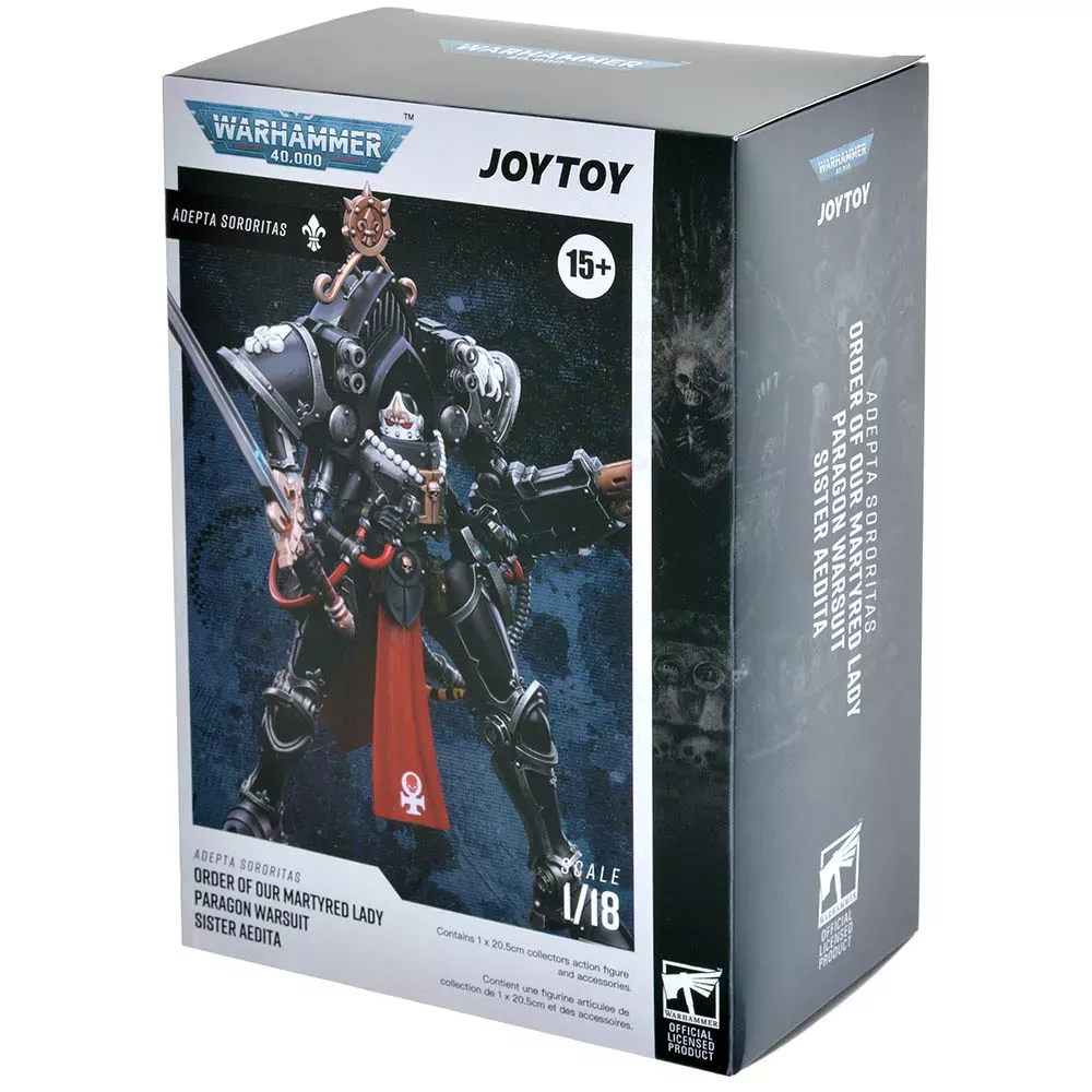 Фигурка JoyToy. Warhammer 40,000: Adepta Sororitas Paragon Warsuit Sister Aedita